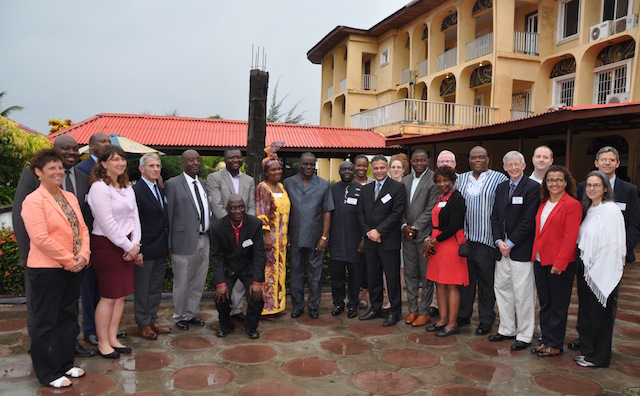 Group photo of meeting delegates