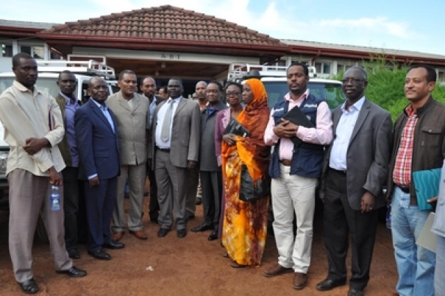 The FMoH-WHO-APOC delegation with the Benishangul-Gumuz regional leadership