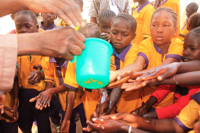 Personal hygiene being adhered to during the campaign