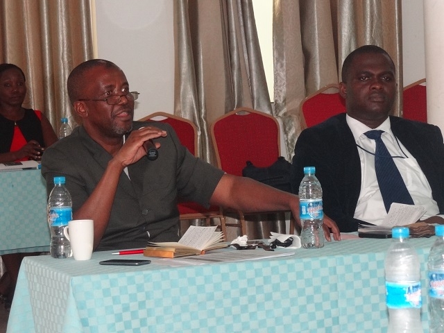 Dr Usman, WHO Representative to South Sudan, addressing participants during the consultative meeting.