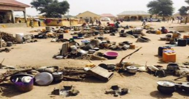 Open communal kitchens at Konduga IDP Camp WHO