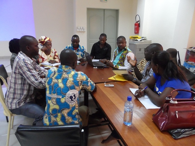 Photo du groupe des participants à l’atelier de Fada N’Gourma