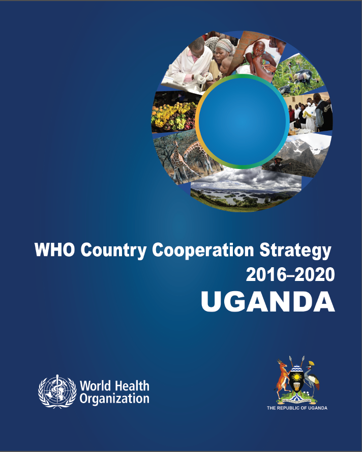 Cover of the WHO in Uganda Country Cooperation Strategy 