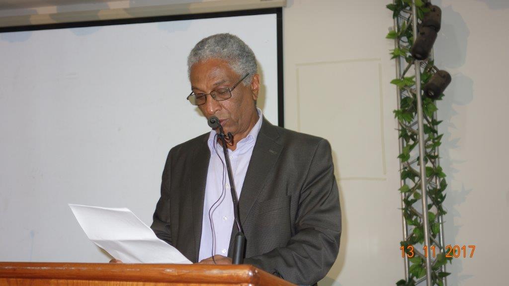 Opening remarks from the Director General, Mr Berhane Ghebretinsae