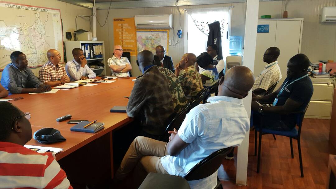 Multi-sectoral task force meeting  in Rumbek, former Lakes State