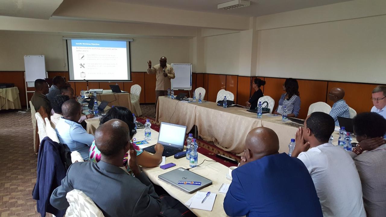 WCO Ethiopia attending training on Theory of Change