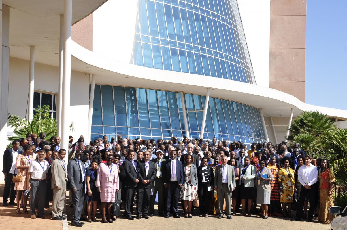 Group photo of the participants of the meeting