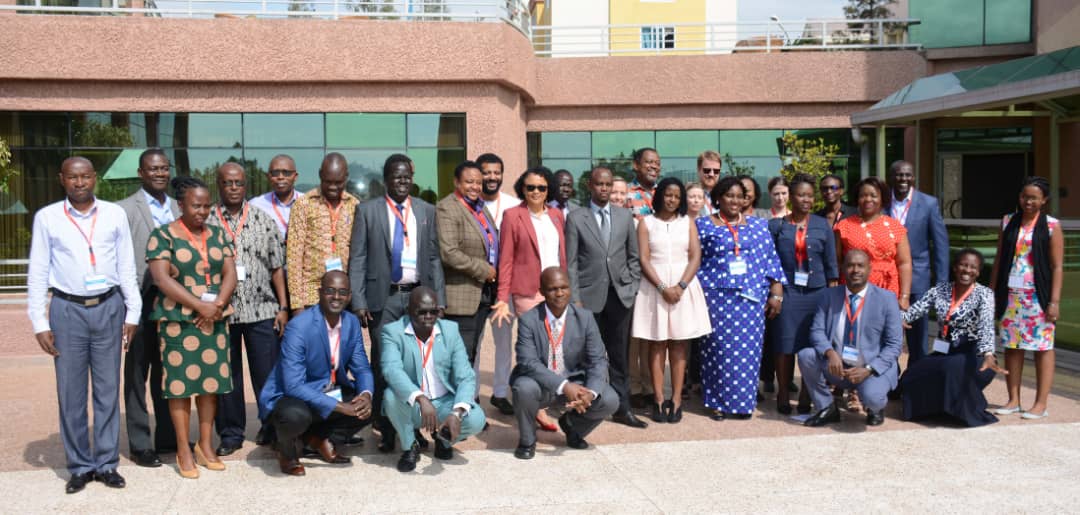 Group photo Cross Border Meeting on Health Security