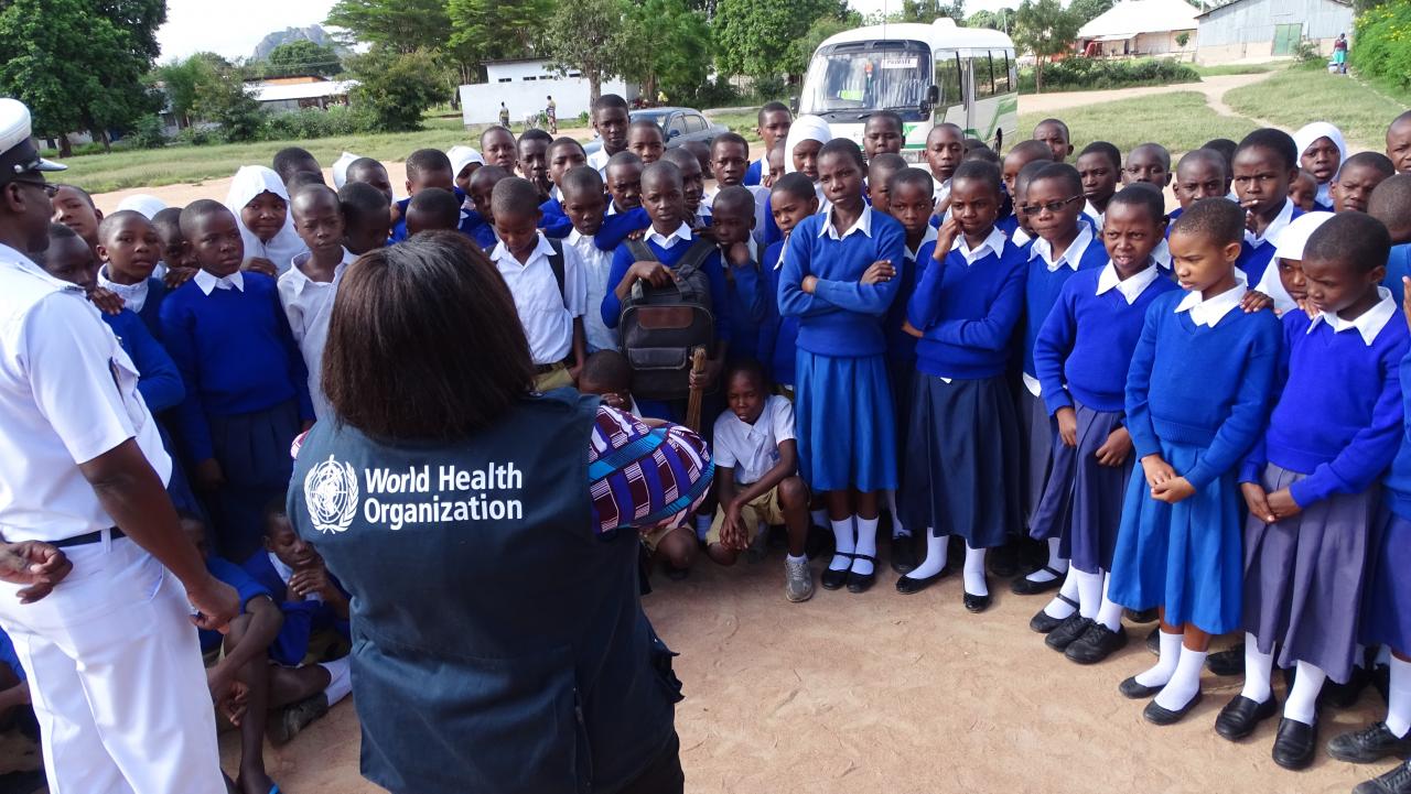 A few schools were visited to document challenges that children face on the road