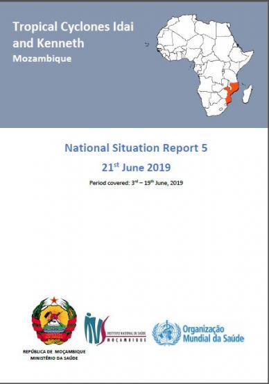 Tropical Cyclones Idai and Kenneth Mozambique National Situation Report 5