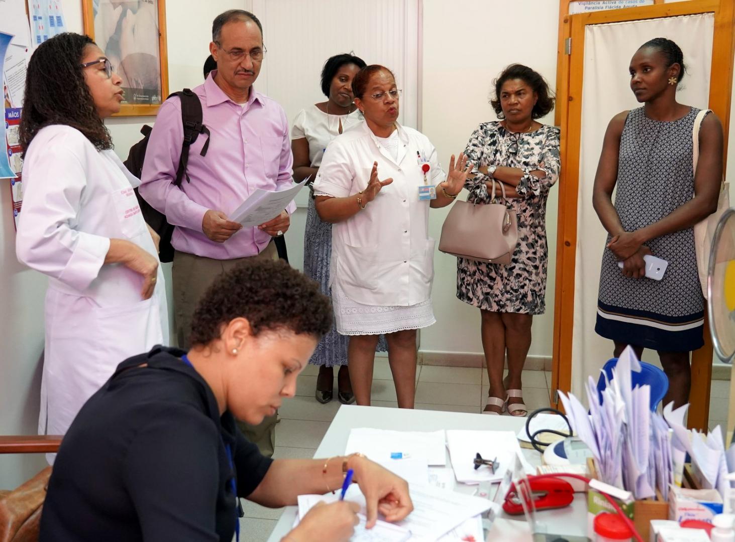 Pilot Health Center WHO PEN training session