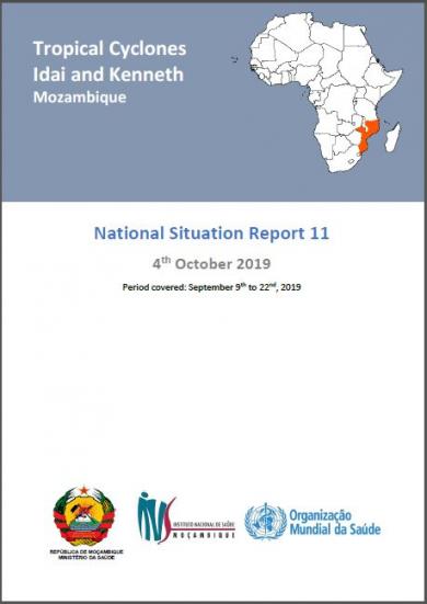 Tropical Cyclones Idai and Kenneth Mozambique - National Situation Report 11