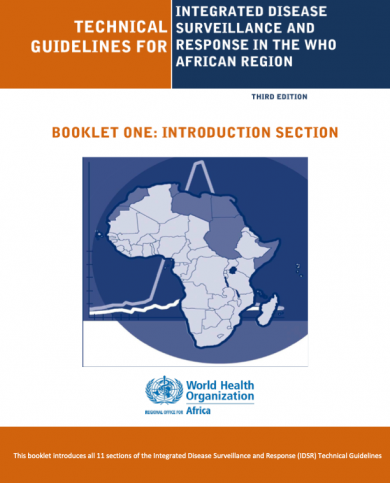 Technical Guidelines for Integrated Disease Surveillance and Response in the African Region: Third edition