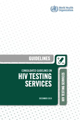 Consolidated guidelines on HIV testing services