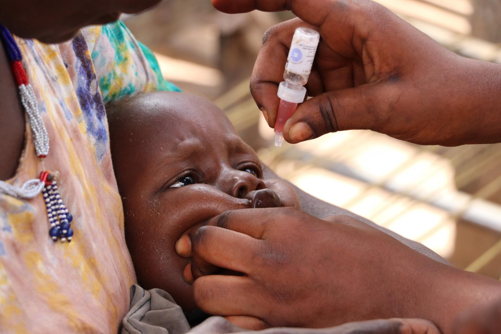 Vaccination campaign aims to reach over 2.8 million children with monovalent oral polio vaccines in South Sudan