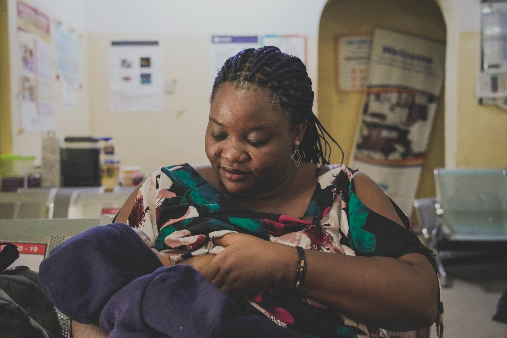 Abiola Oyebode advocating for exclusive breastfeeding..jpg