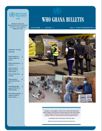 WCO Ghana 3rd Quarter Newsletter