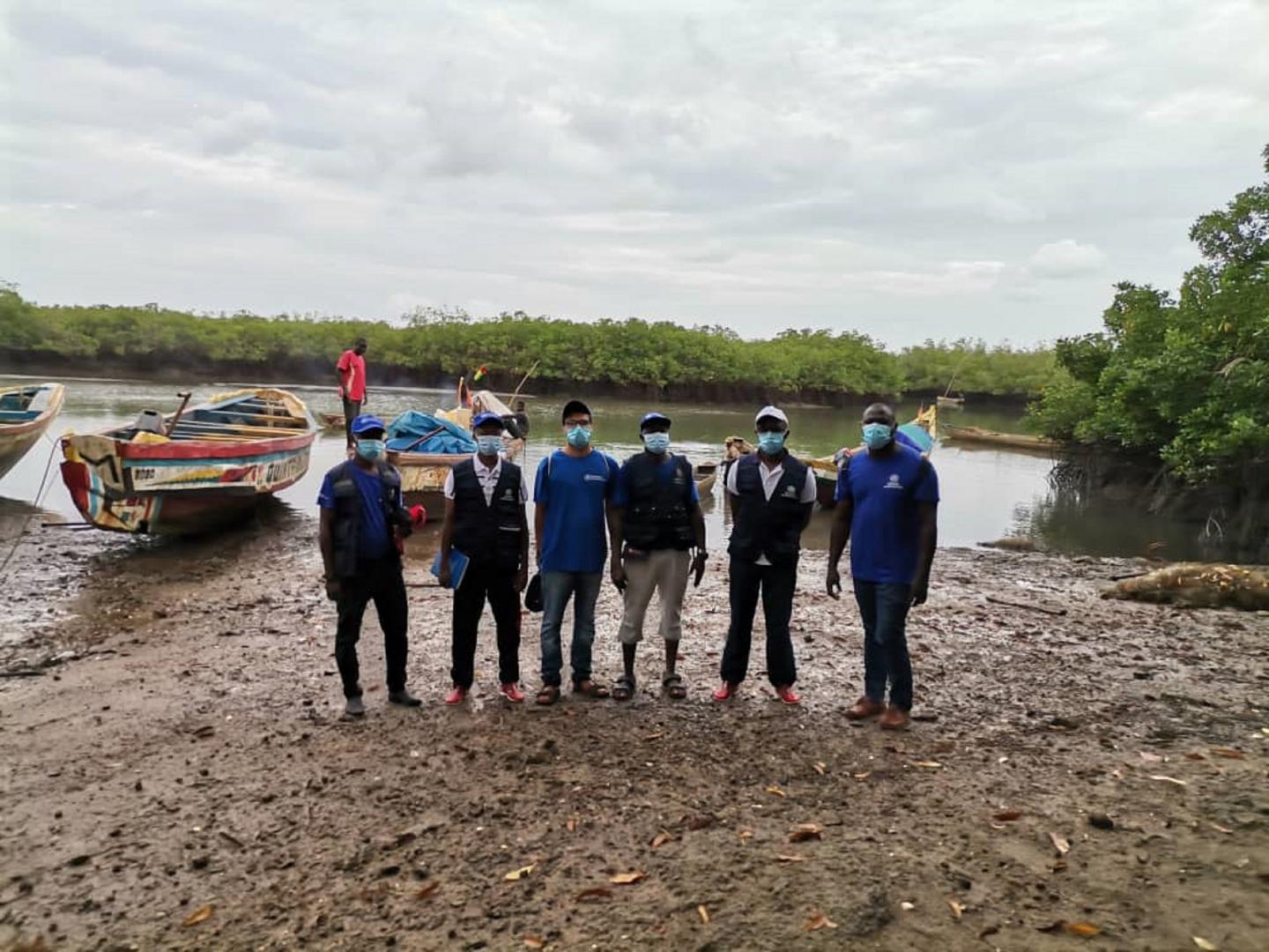 Missão de apoio técnico, organizada pela equipa de emergência da Organização Mundial da Saúde (OMS), à região sanitária dos Bijagós