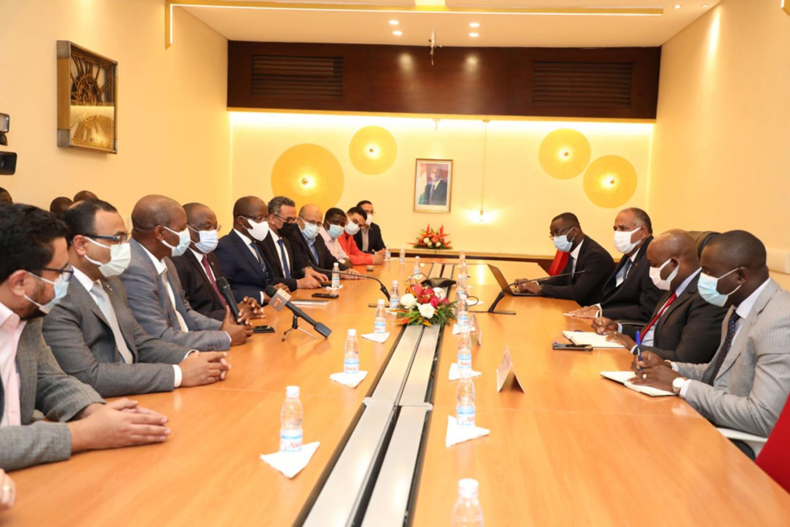 Audience du Premier Ministre avec l'équipe d'Experts ivoiriens et égyptiens