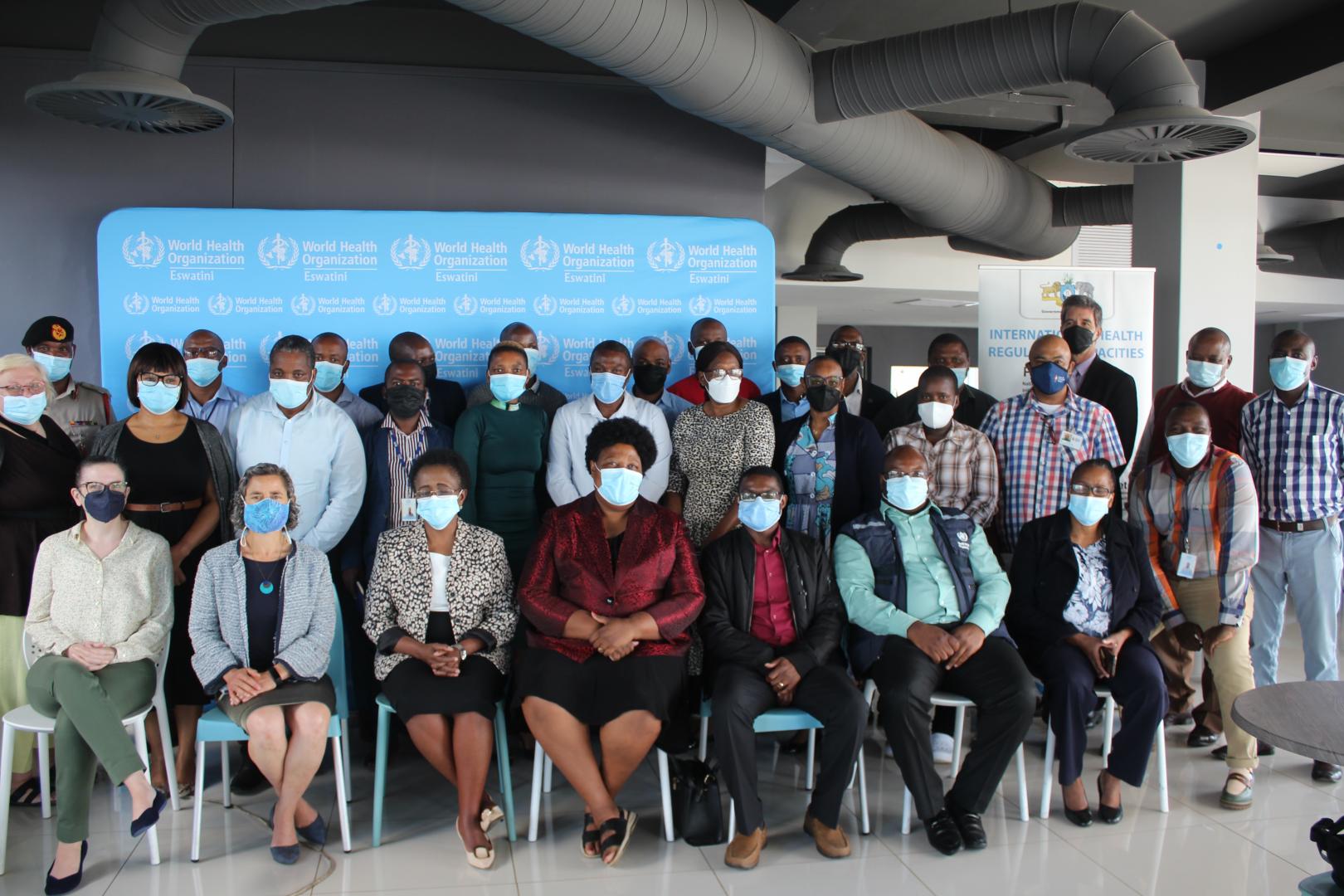 Participants of the project inception meeting held at the United Nations offices in Mbabane