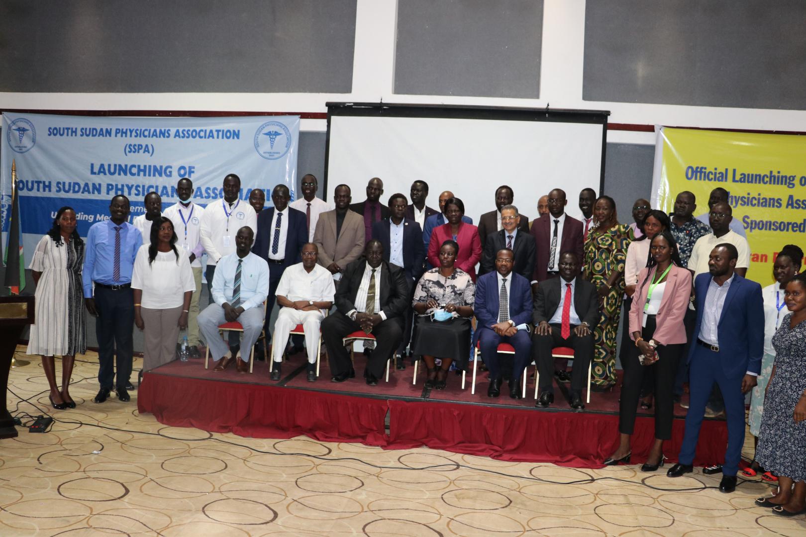 A public lecture held with South Sudan’s Physicians Association 