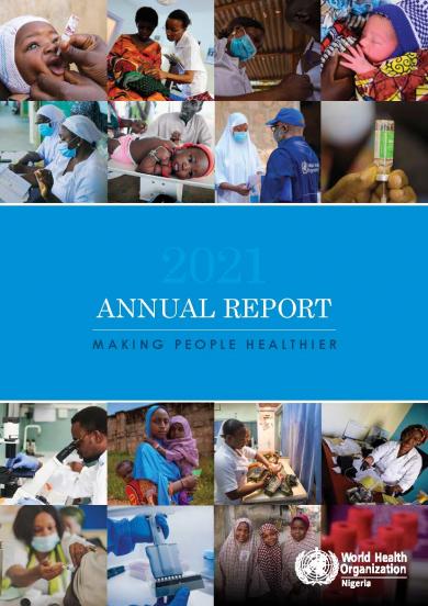 Cover_Nigeria Country Office 2021 Annual Report