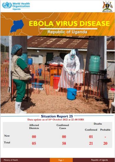 Ebola Virus Disease in Uganda SitRep - 25