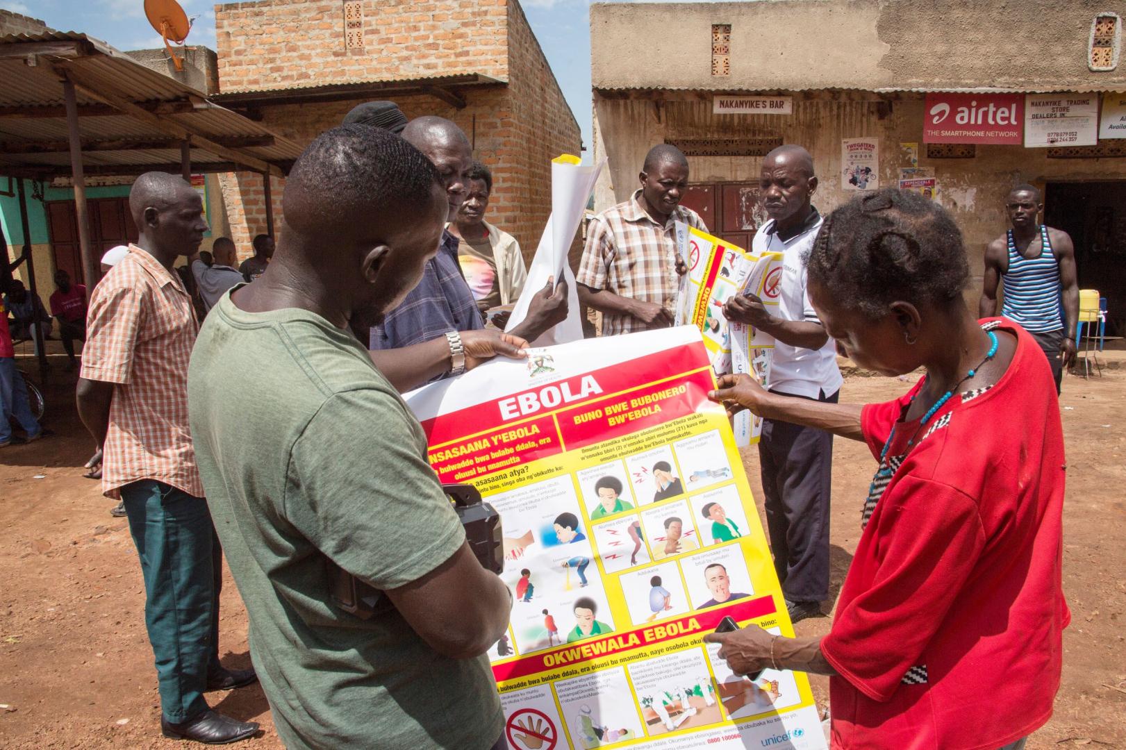 Contact tracers and village health teams take on Ebola in Uganda