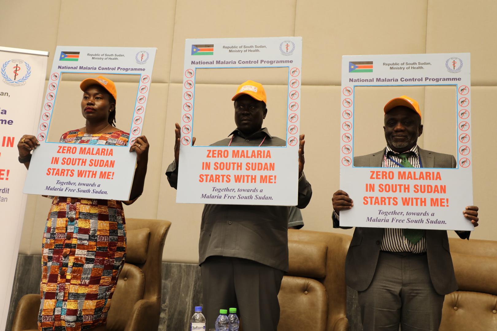 H.E. Abdelbagi, announced the launch of the Zero Malaria in South Sudan Starts With Me campaign