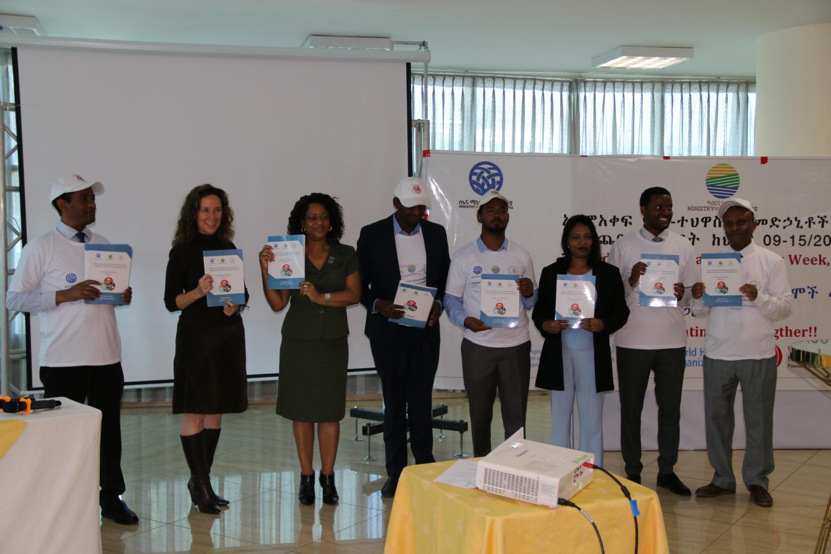 Ethiopia commemorates World Antimicrobial Awareness Week, launches Sector-Specific Plan on Antimicrobial Resistance Prevention and Containment