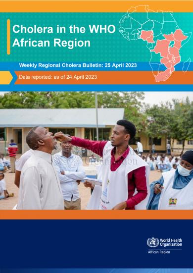 Weekly Regional Cholera Bulletin: 25 April 2023