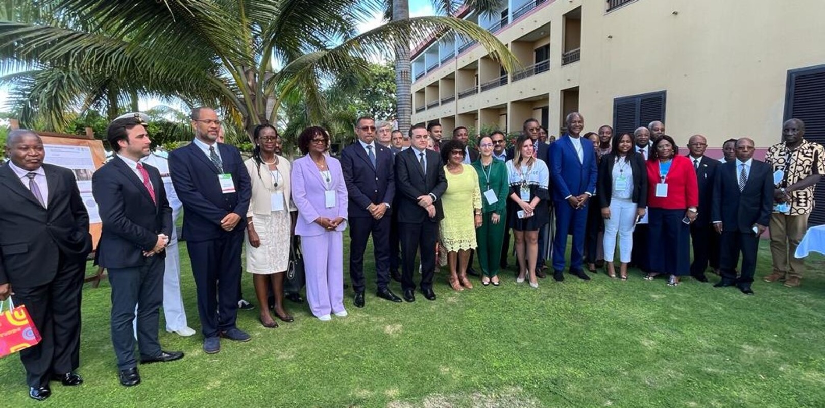 Ouverture le 4 mai du Congrés de la CMLP  à Sao Tome, par le president de la republique Mr. Carlos Vila Nova