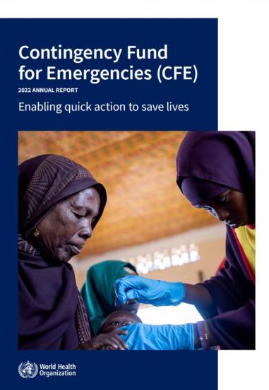 Contingency Fund for Emergencies (CFE) 2022 ANNUAL REPORT