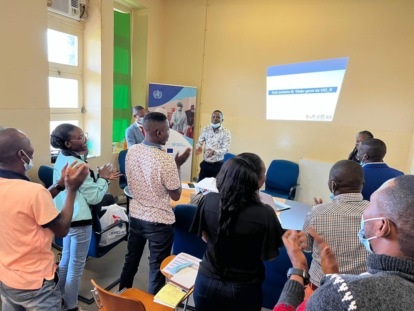 Participants in group work