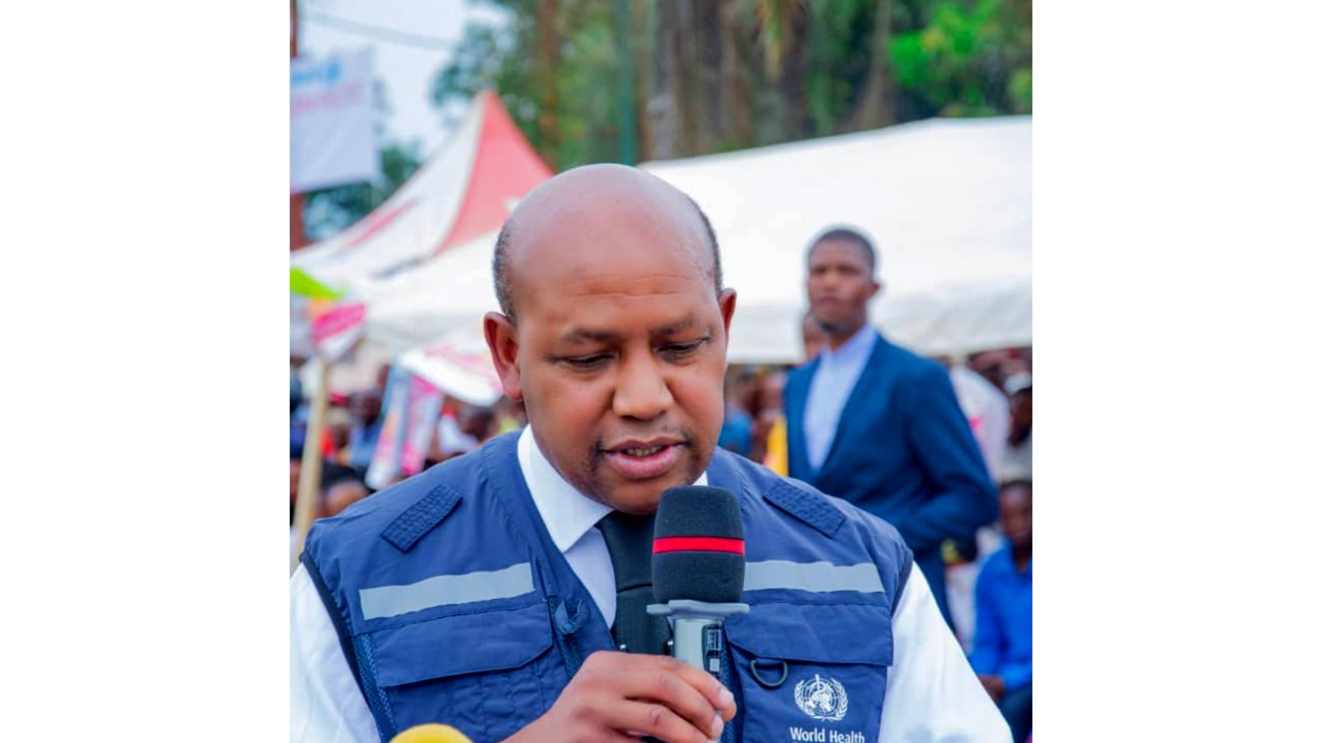 Dr Boureima Hama Sambo, Représentant résident de l'OMS en République démocratique du Congo. 