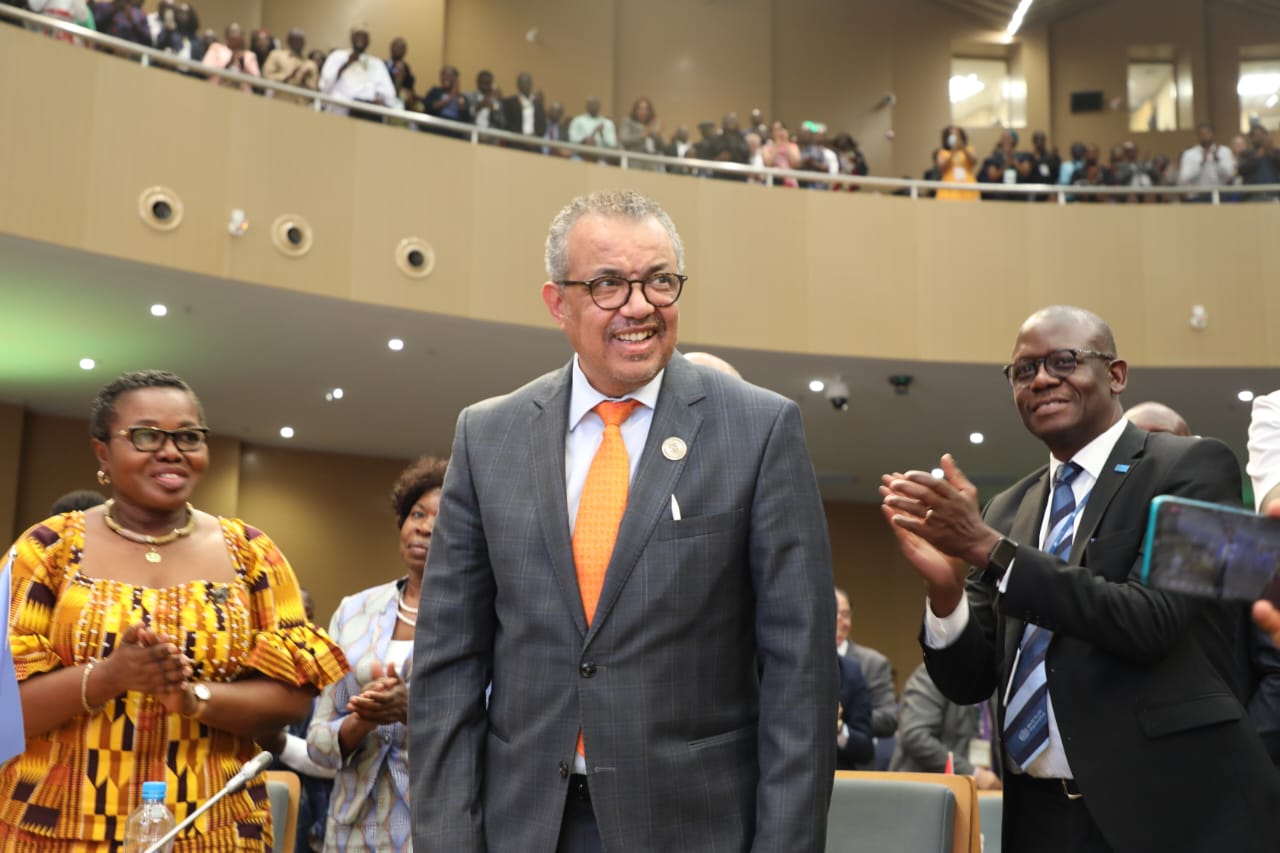 Dr Tedros receives CPHIA Lifetime Achievement Award