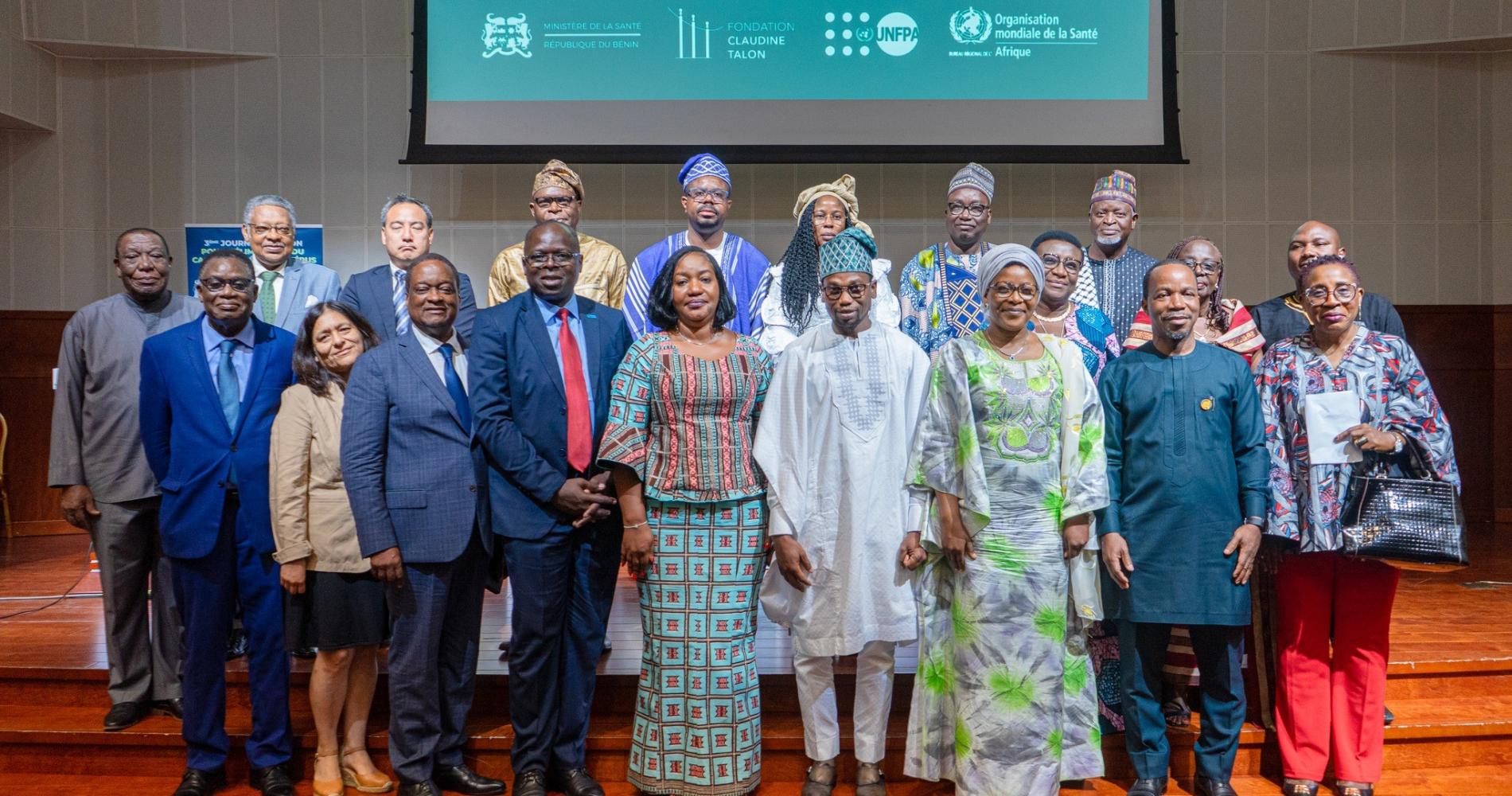 Official ceremony for the celebration of the 3 years of the global movement to eliminate cervical cancer - Benin, Cotonou - November 17, 2023