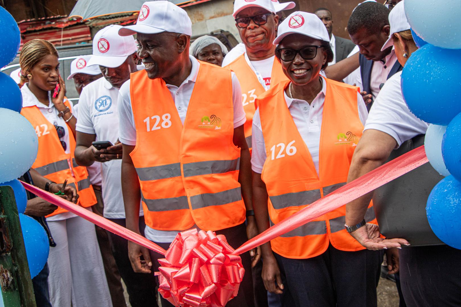 Minister of Health lauching the campaign