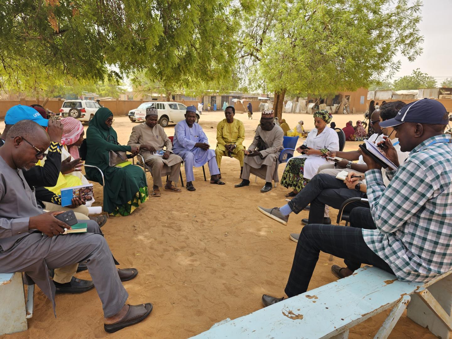 Preliminary meeting before the launching of the immunization campaign against meningitis