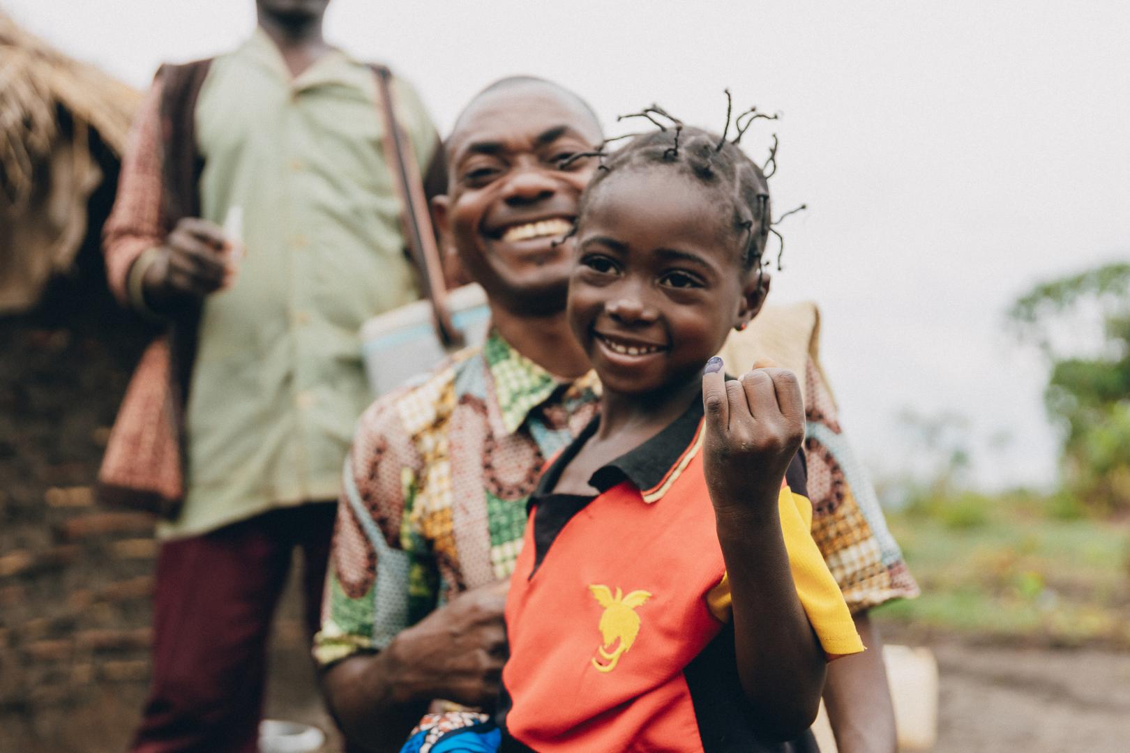 Polio vaccinations in Tanzania.