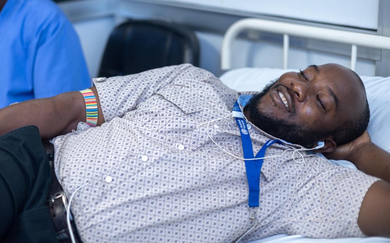 Meet Alpha Tamba, a blood donor from Liberia 