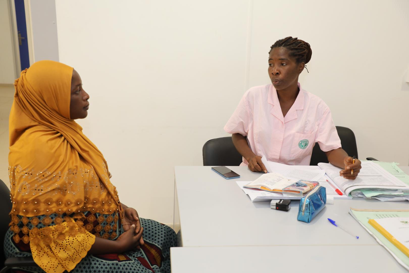 Les visites prénatales améliorent la santé maternelle au Togo