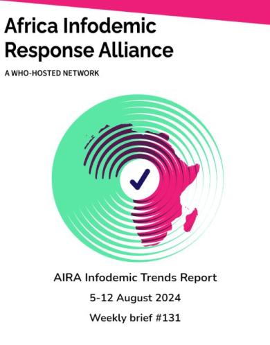 AIRA Infodemic Trends Report 5-12 August 2024