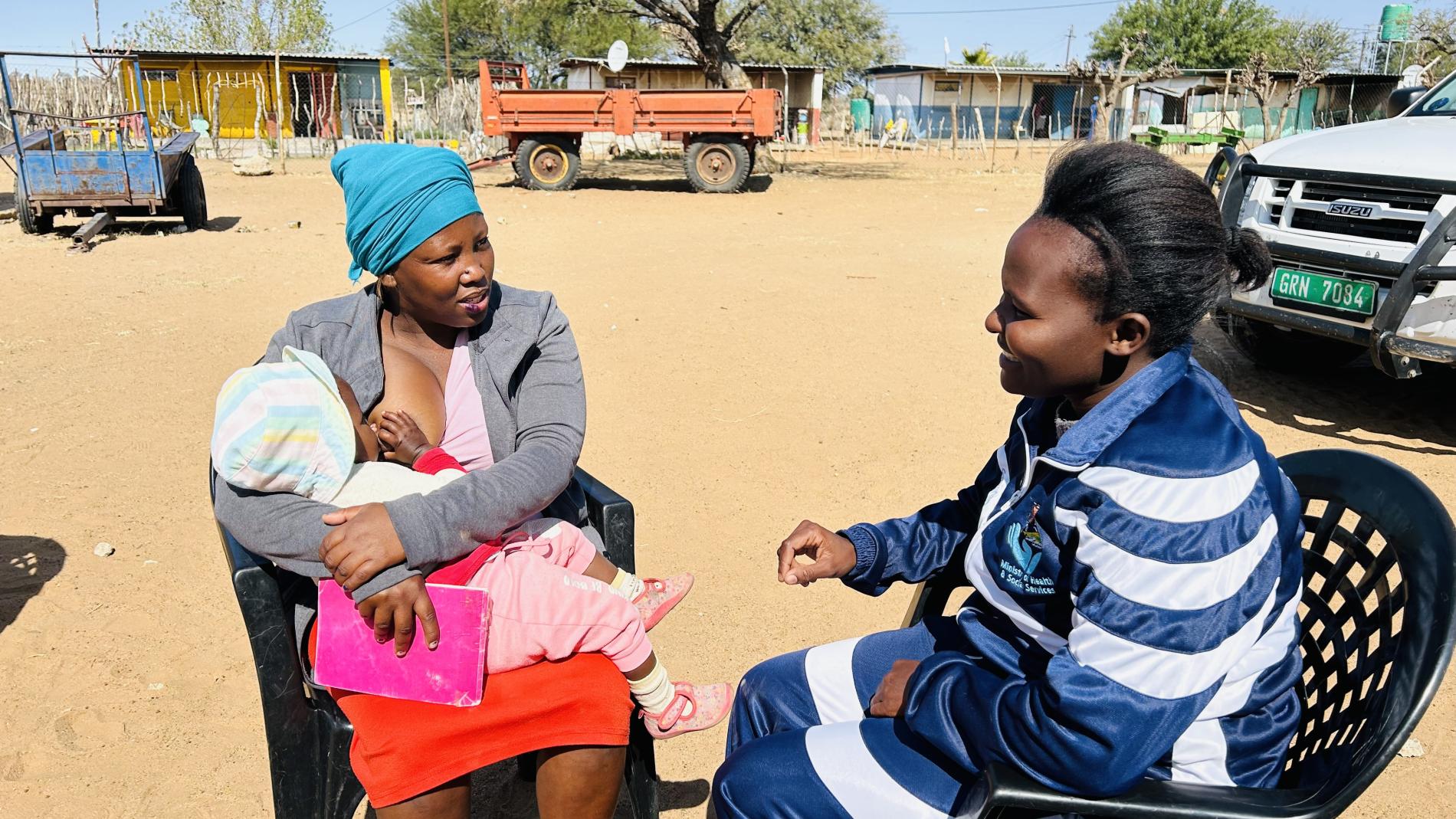 Maria Goeieman, a 31-year-old mother from Drimiopsis in the Omaheke region