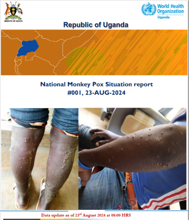 Uganda National Mpox Situation report #001, 23-AUG-2024