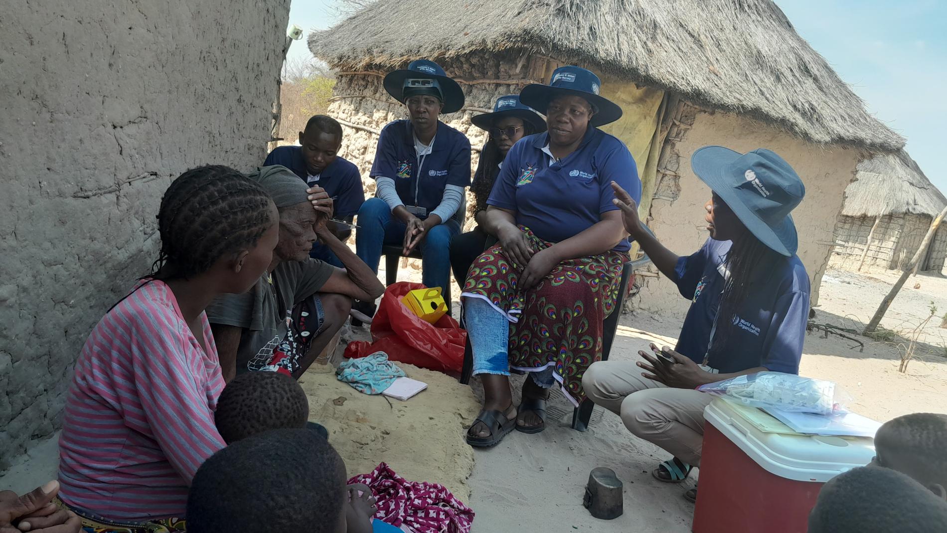  Field team members during the NTD mapping survey 