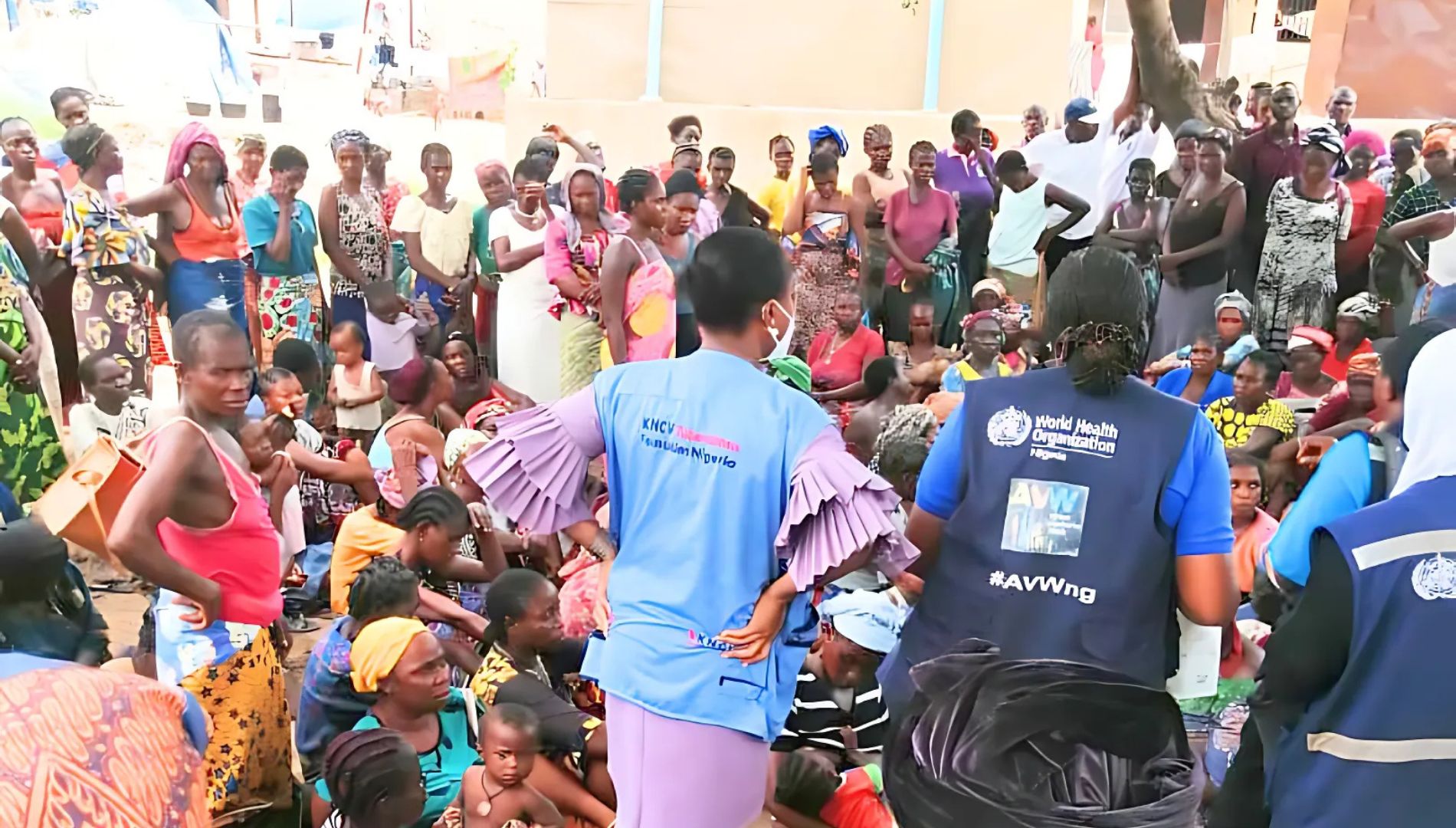 Sensitization of community members on prevention and identification of Lassa fever cases in Benue state.