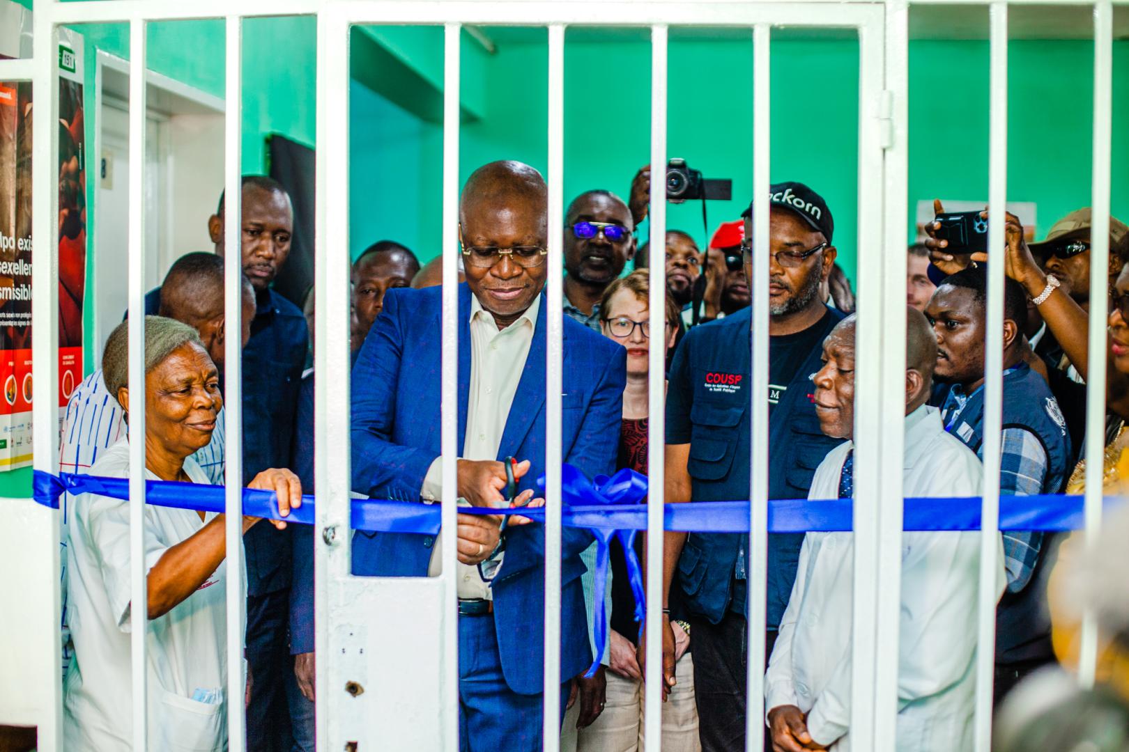 Inauguration du centre de référence de Kinshasa : un pavillon dédié à la prise en charge des cas sévères de mpox et des maladies infectieuses dans la capitale