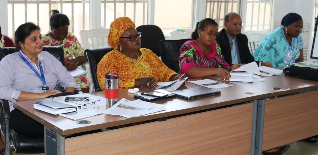 cross session of stakeholders during the meeting to appraise the status of the Maternal and Neonatal care Task-sharing initiative in Monrovia