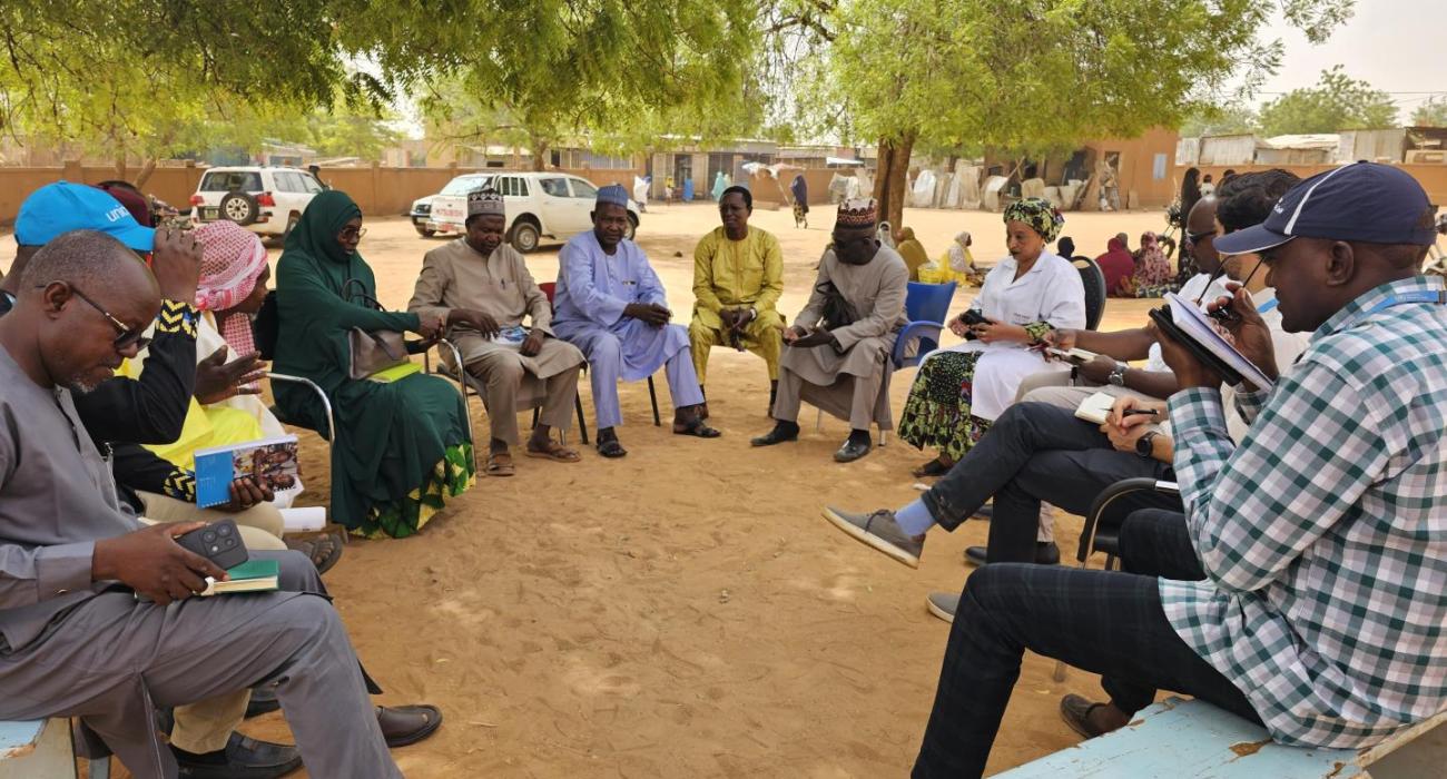 Preliminary meeting before the launching of the immunization campaign against meningitis